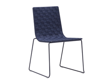 TRENZA SI0700 - Sled base polypropylene garden chair by Andreu World - view 2